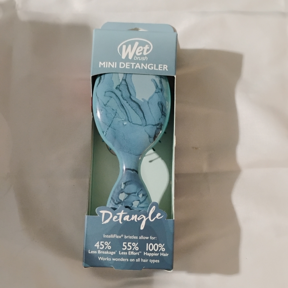 Wet Brush Mini Detangler - Blue